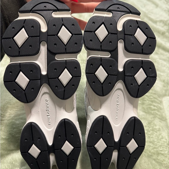 New Balance Classic White Lace-Up Sneakers - Picture 2 of 4